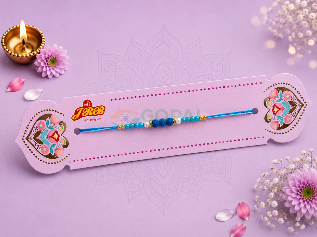 Rakhi Design 1 - 1.4 / Blue - Festival Related Products