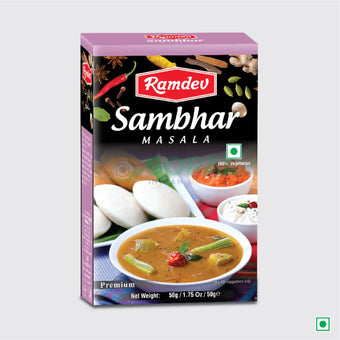 Ramdev Sambhar Masala 100g - Blended Spices