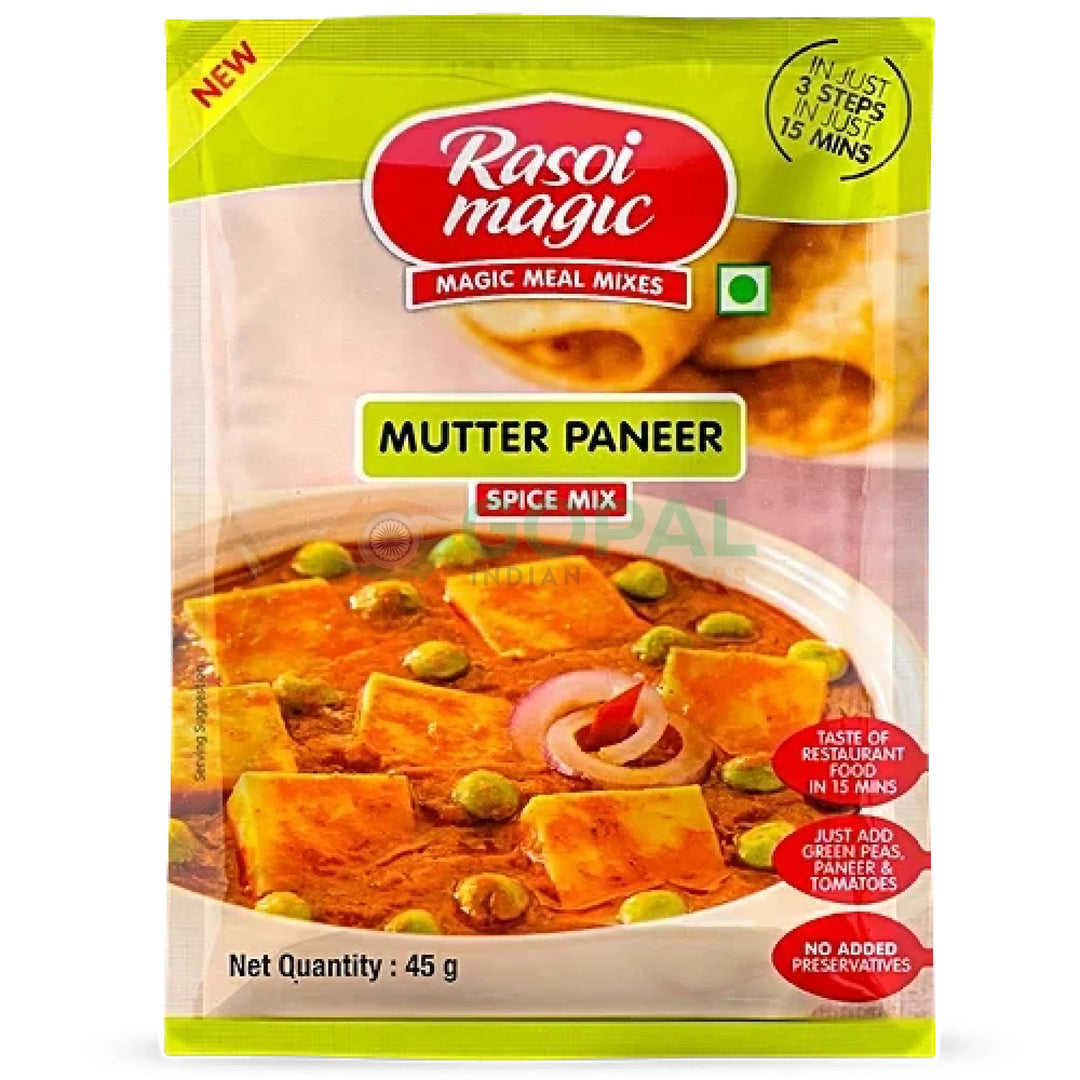 Rasoi Magic Mutter Paneer 45g - Ready Mixes