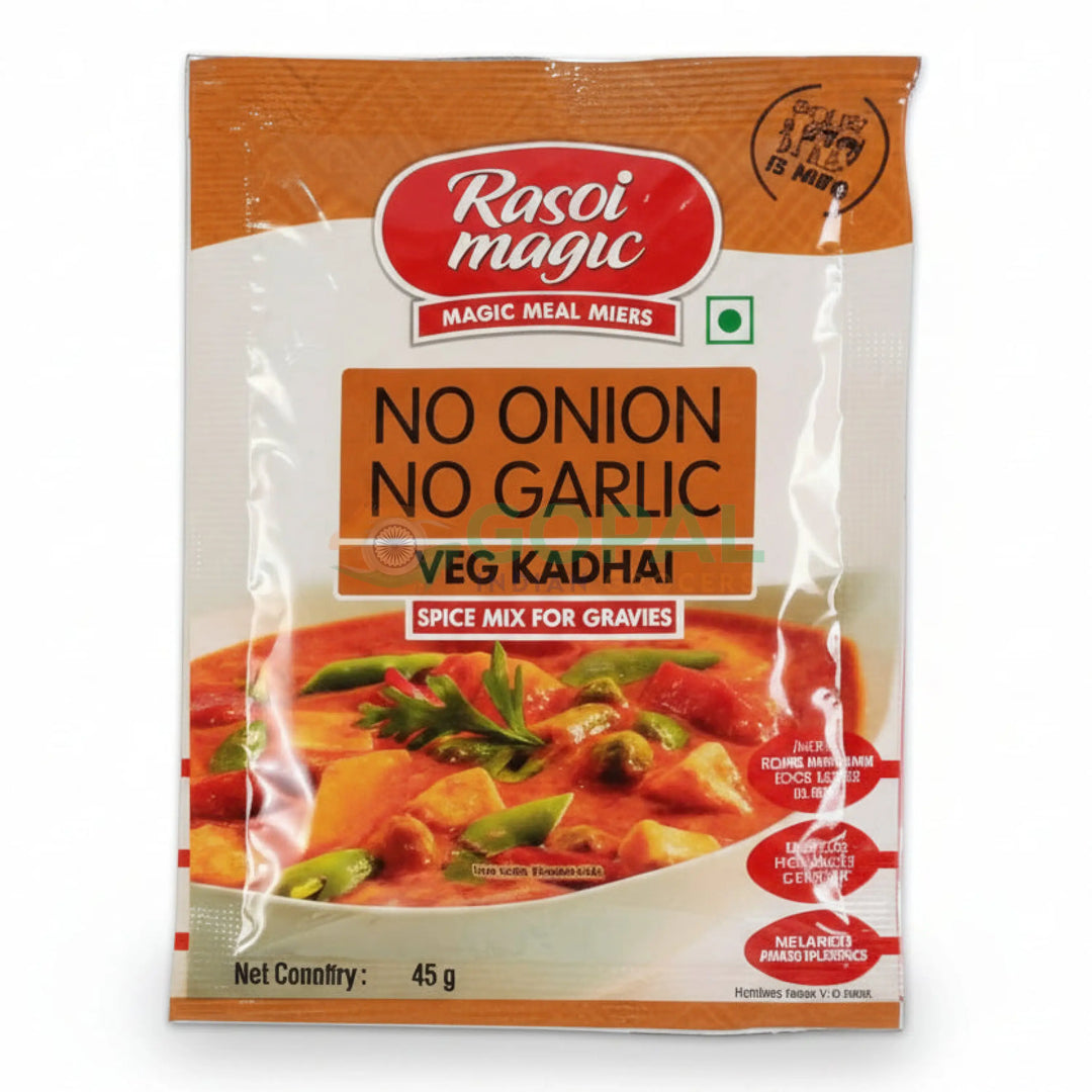 Rasoi Magic No Onion No Garlic Veg Kadhai 45g - Ready Mixes