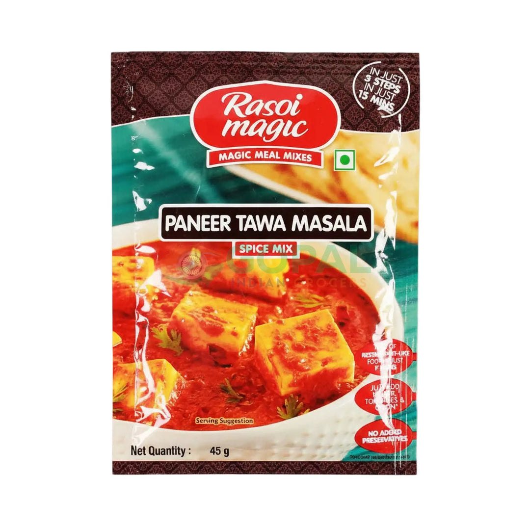 Rasoi Magic Paneer Tawa Masala 45g - Ready Mixes