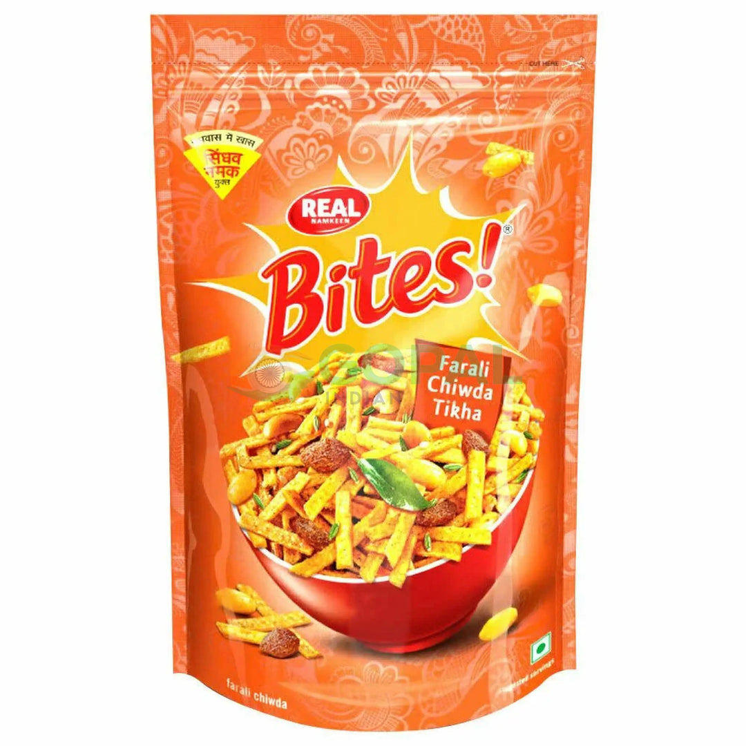 Real Bites Farali Tikha 400g - Farali Snacks