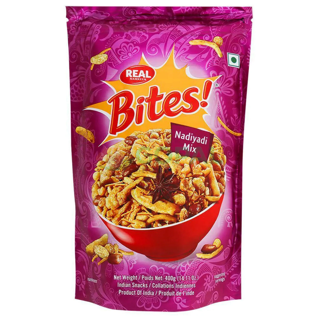 Real Bites Nadiyadi Mix 400g - Numkeen Mix
