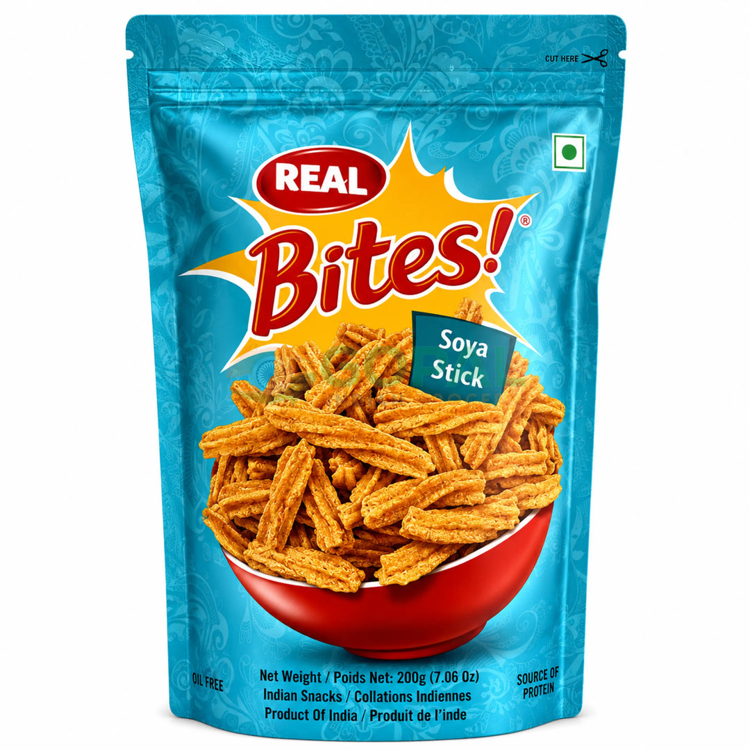 Real Bites Soya Sticks 200g - Numkeen Mix