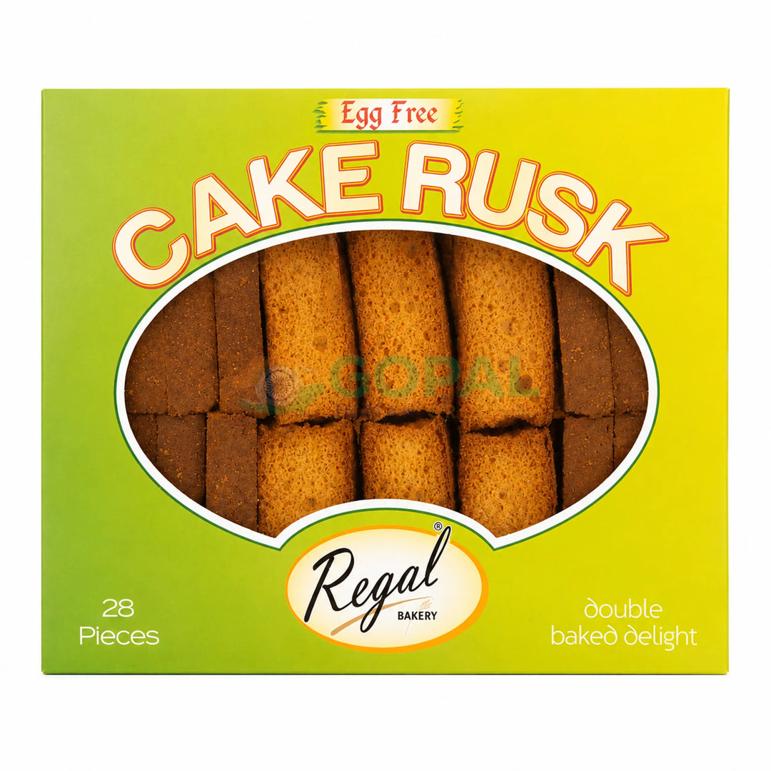 Regal Egg Free Cake Rusk 28 Pcs - Khari & Rusk