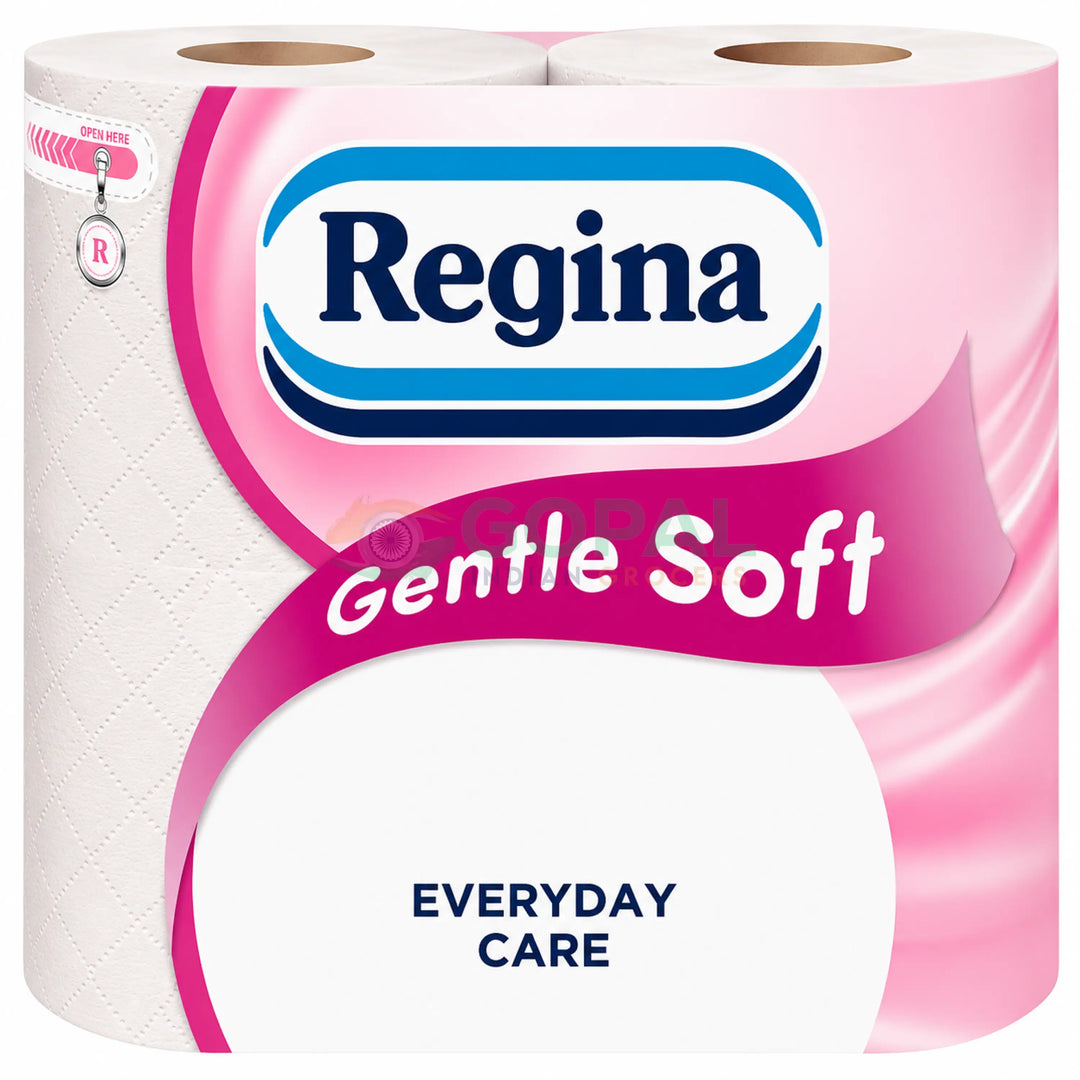 Regina Gentle Soft Toilet Tissue 4 Rolls Pack - Tissues & Napkins