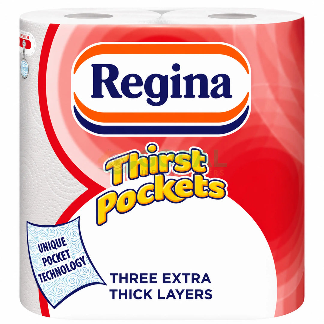 Regina Thirst Pockets Kitchen Towel 2 Pack - Tissues & Napkins