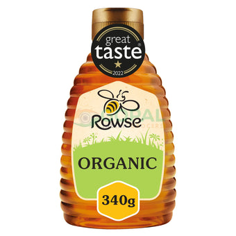 Rowse Squeezy Organic Honey 340g - Honey