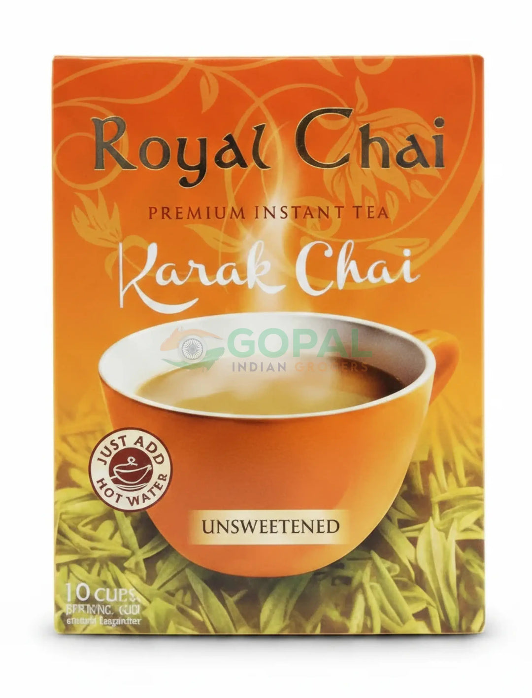 Royal Chai Karak Unsweetened 180g (Sachets) - Tea