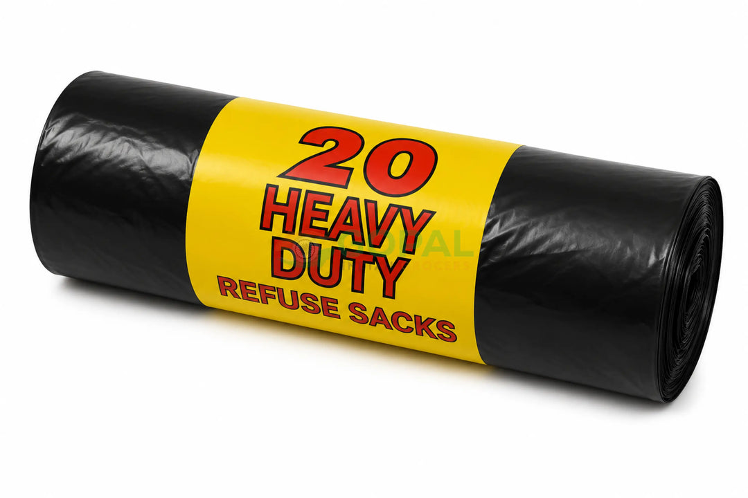 Royal Markets 20pc Heavy Duty Refuse Sacks - Cleaning Products