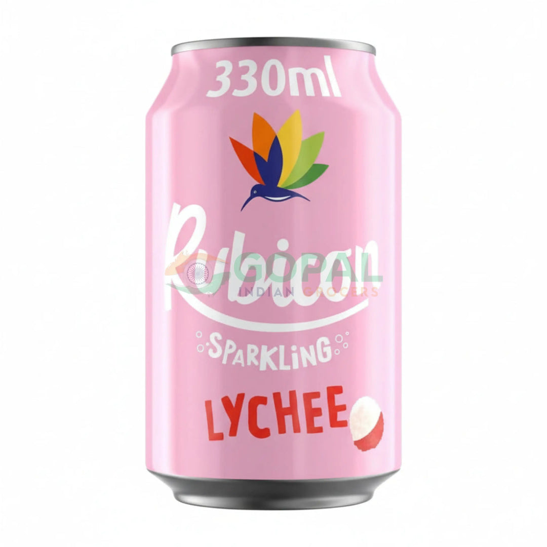 Rubicon Lychee Sparkling Juice Drink Can 330ml - Softdrink