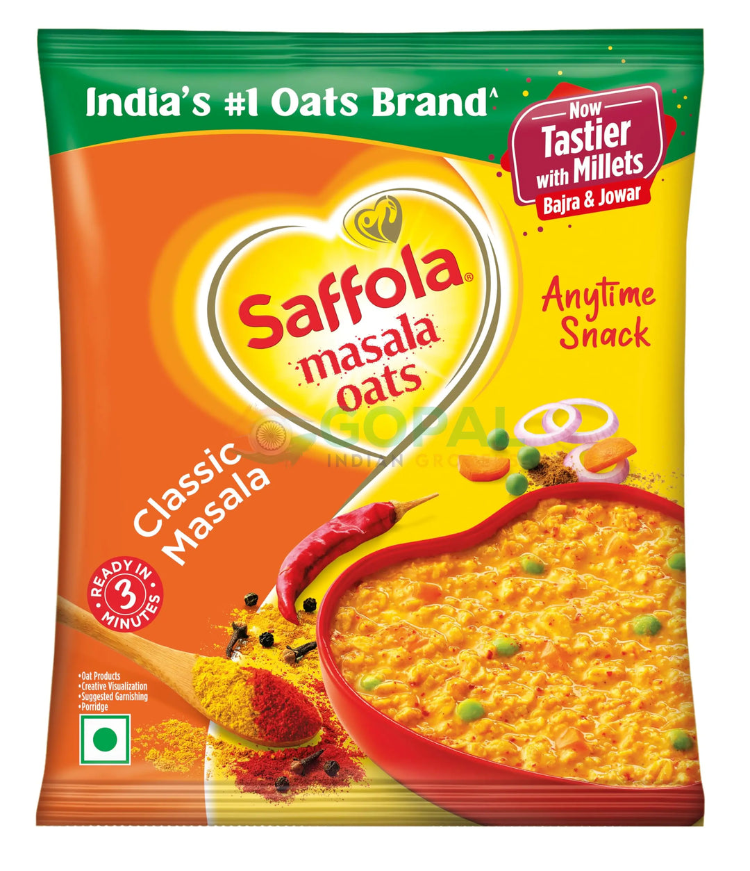 Saffola Classic Masala Oats 38g - Ready Mixes