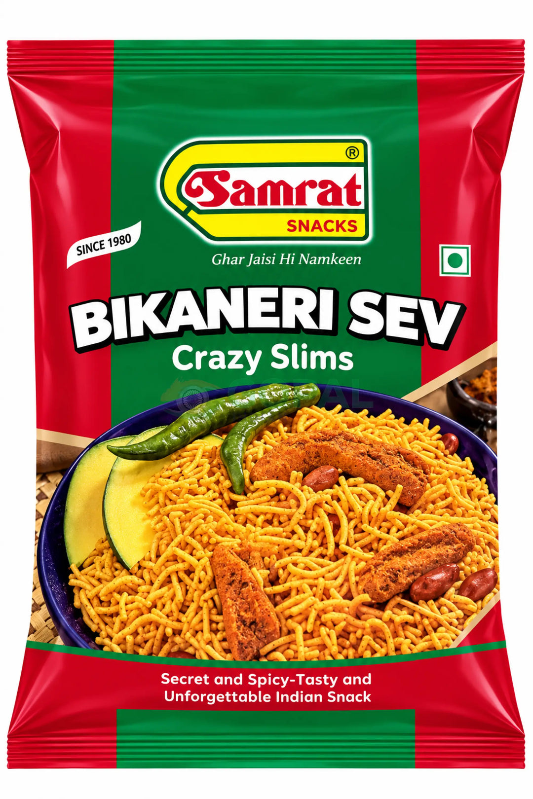 Samrat Bikaneri Sev 200g - Gathiya & Sev