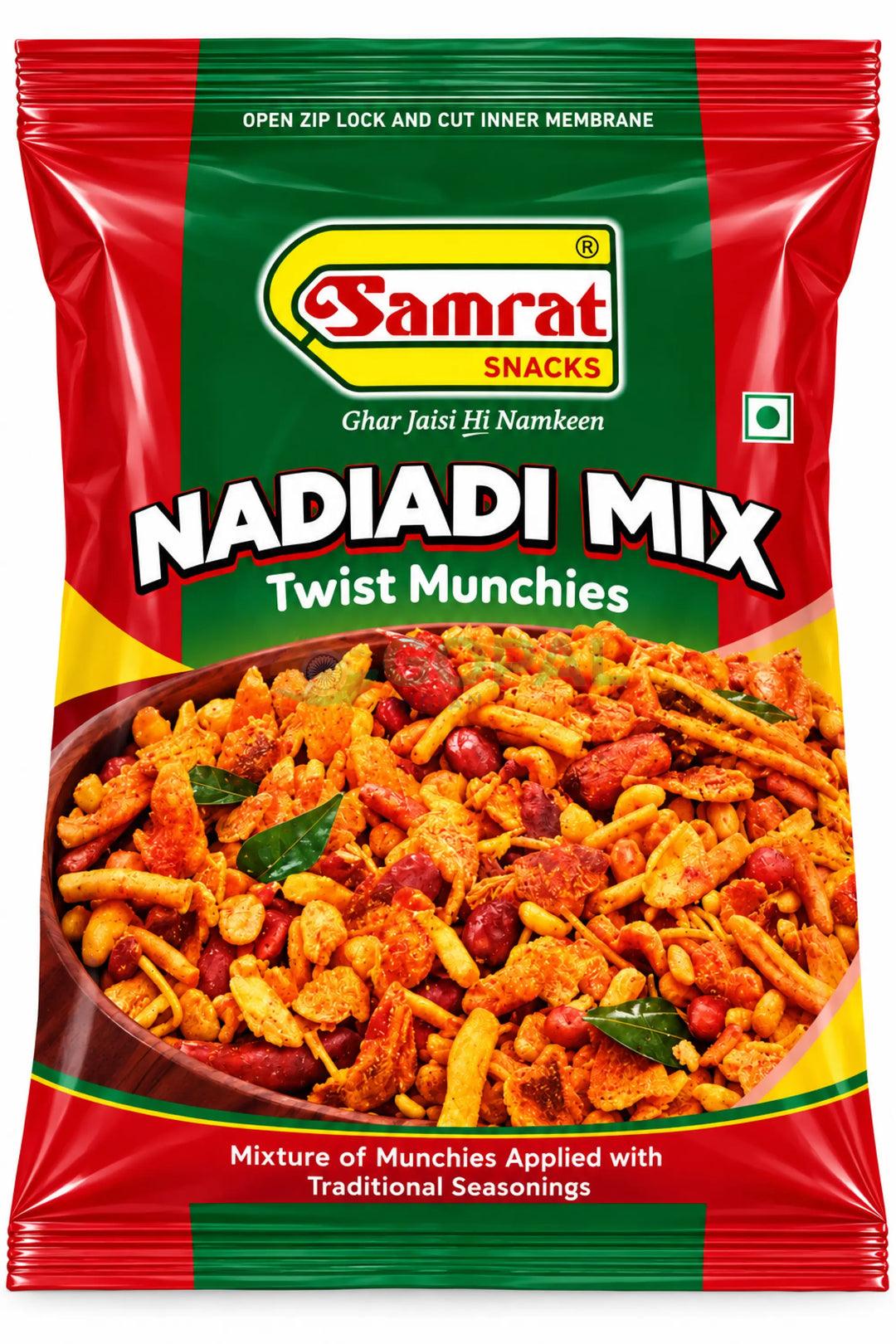 Samrat Nadiadi Mix 200g - Numkeen Mix