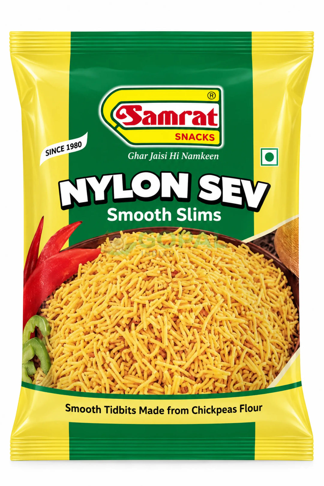 Samrat Nylon Sev 200g - Gathiya & Sev