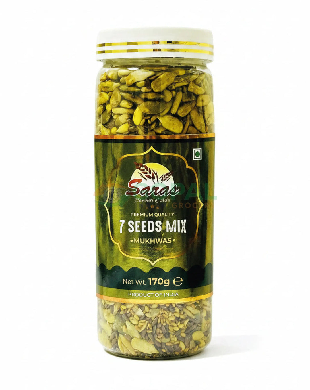 Saras 7 Seeds Mix Mukhwas 170g - Mix Mukhwas