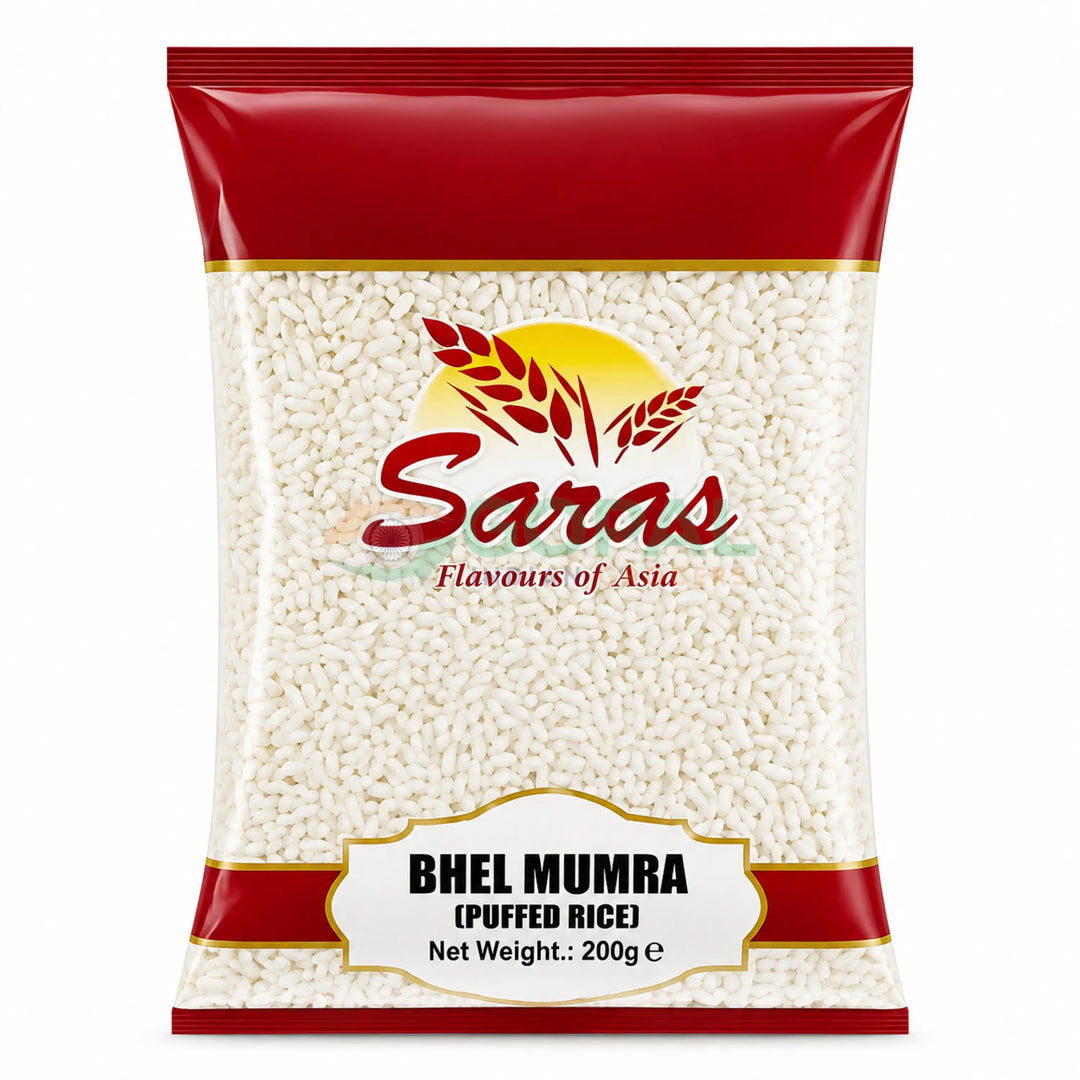 Saras Bhel Mumra 200g - Puffed Rice (Mamra)
