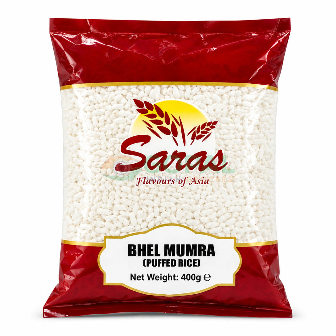 Saras Bhel Mumra 400g - Puffed Rice (Mamra)