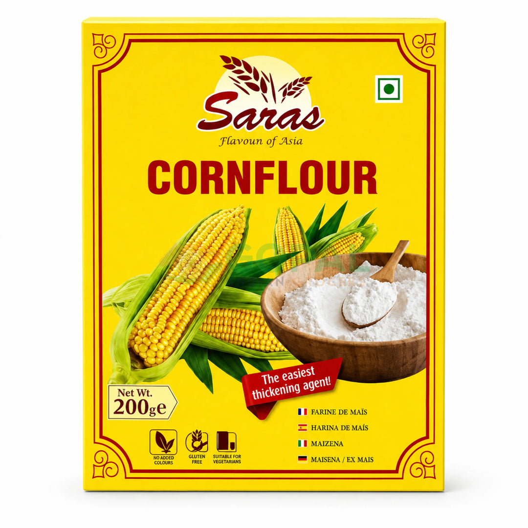 Saras Cornflour 200g - Corn Flour