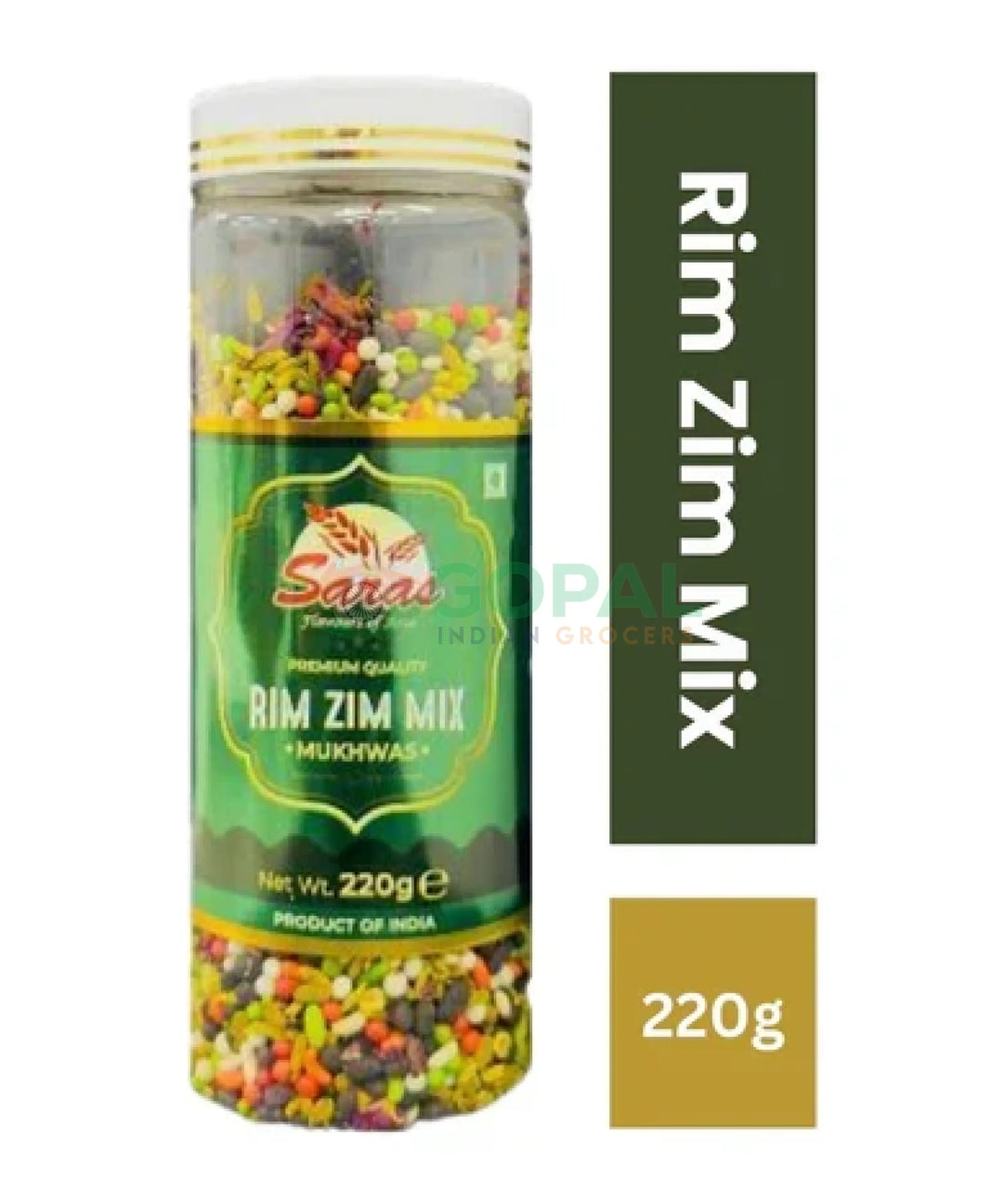 Saras Rimzim Mix Mukhwas 220g - Mix Mukhwas