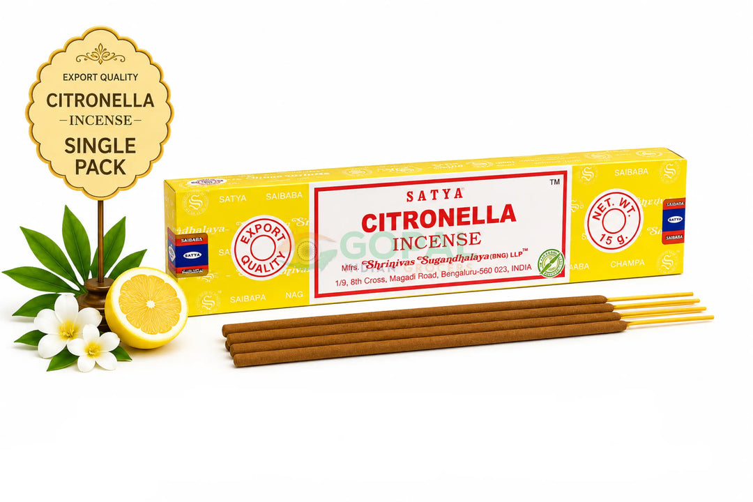 Satya Citronella Incense Sticks 15g - Incense / Dhoop