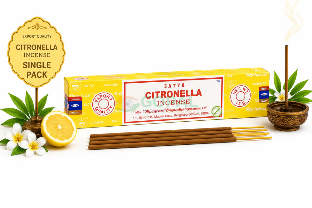 Satya Citronella Incense Sticks 15g - Incense / Dhoop