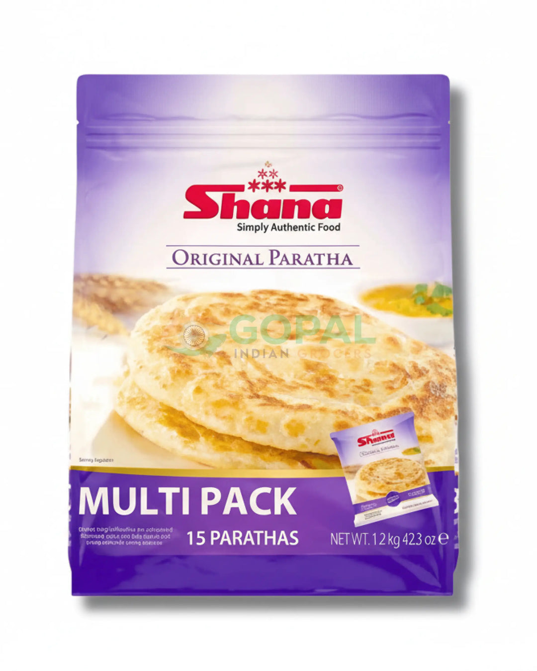 SHANA ORIGINAL FAMILY PACK PARATHA 1.2 KG