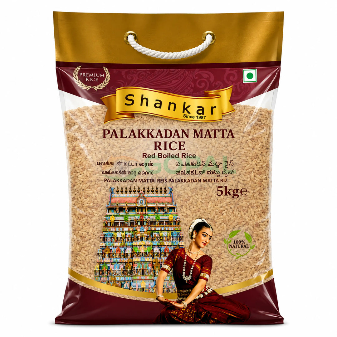 Shankar Palakkadan Matta Rice 5Kg - Other Rices