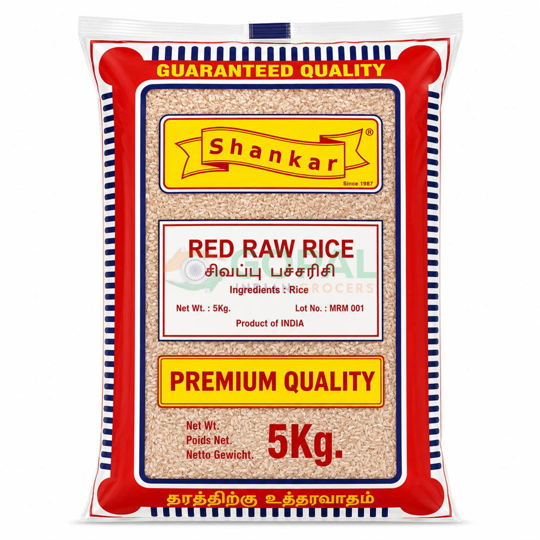 Shankar Red Raw Rice 5Kg - Other Rices