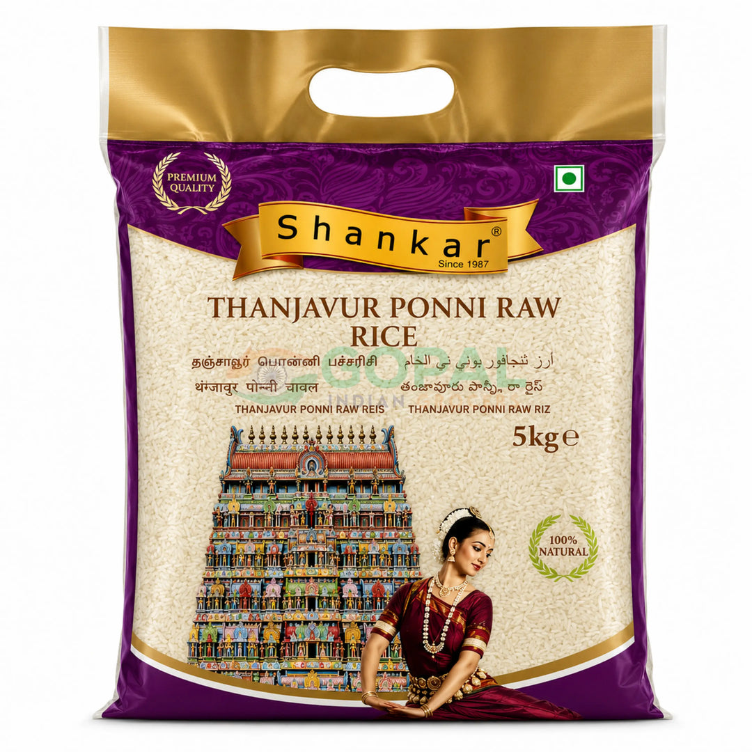 Shankar Tanjavur Ponni Raw Rice 5Kg - Other Rices