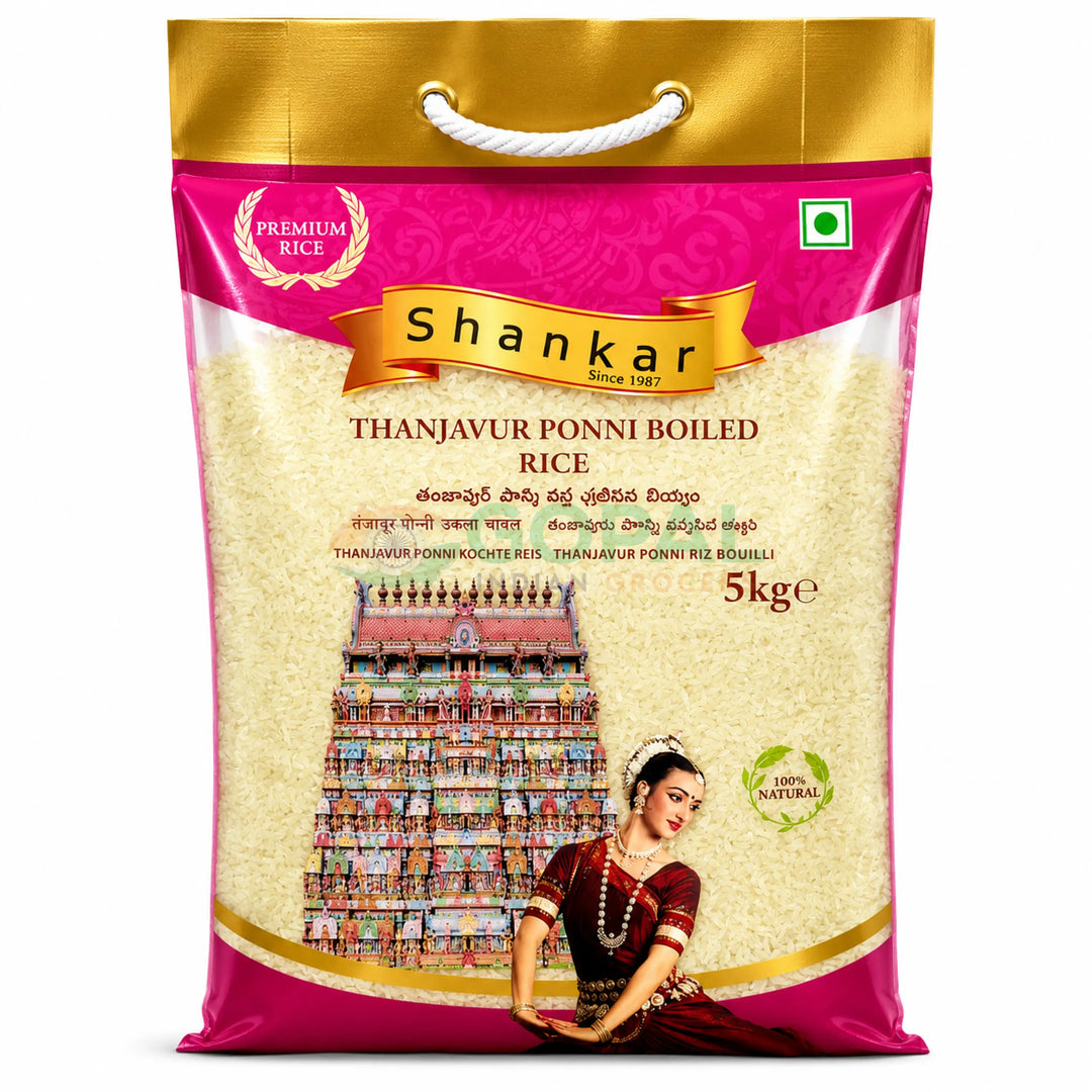 Shankar Thanjavur Ponni Boiled Rice 5Kg - Other Rices