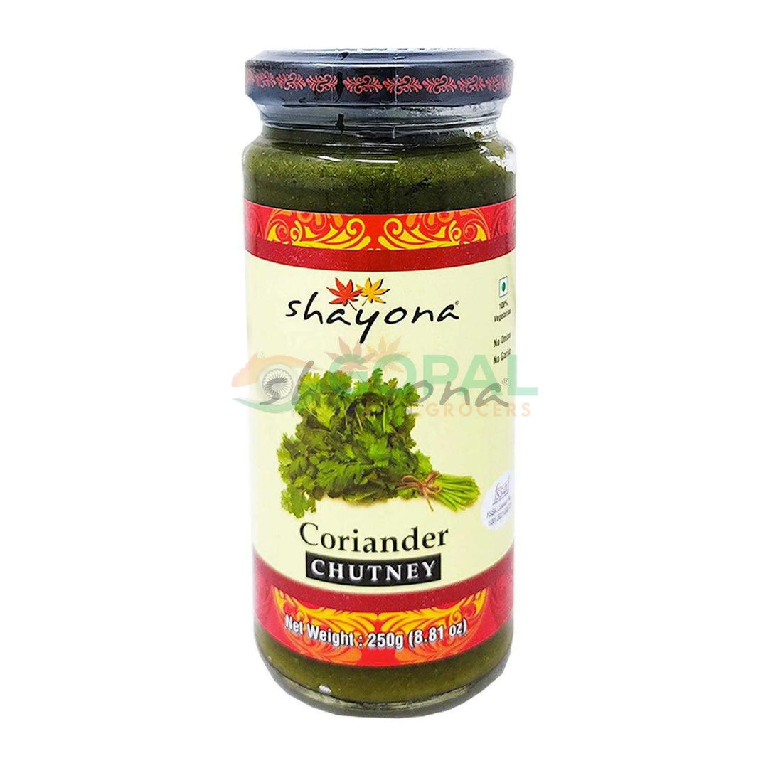 Shayona Coriander Chutney 250g - Chutney