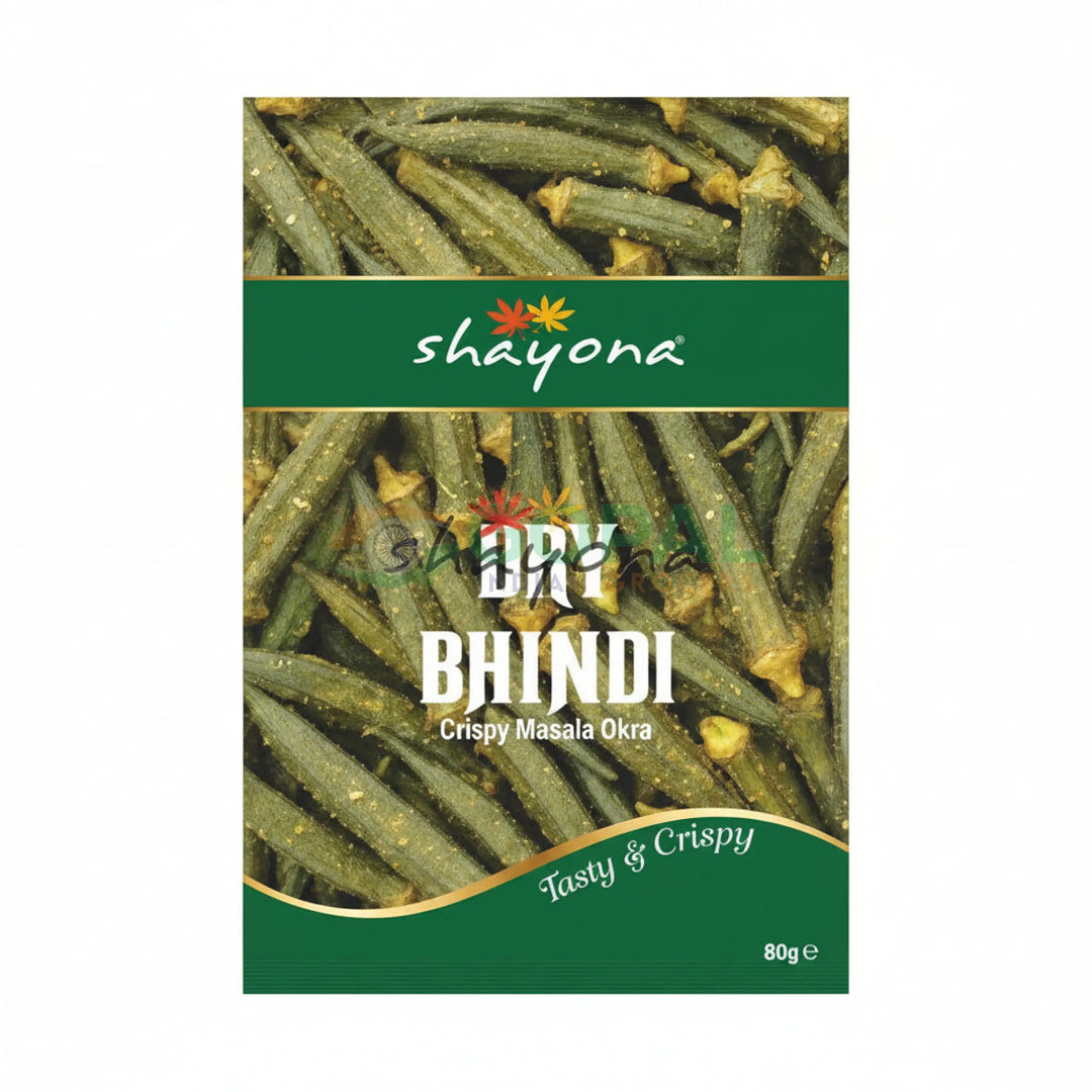 Shayona Dry Bhindi Original 80g - Numkeen Mix