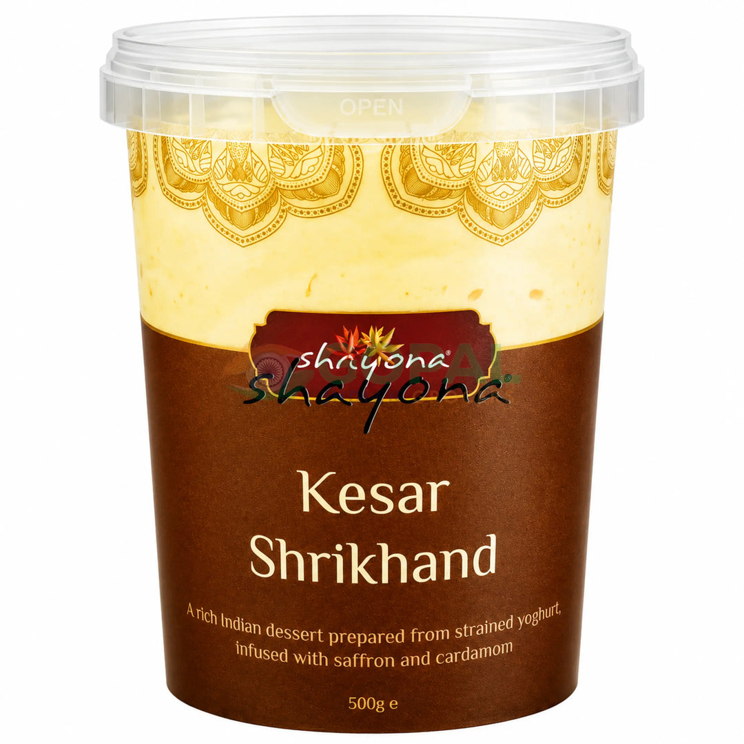Shayona Kesar Shrikhand 500g - Sweets (Mithai)