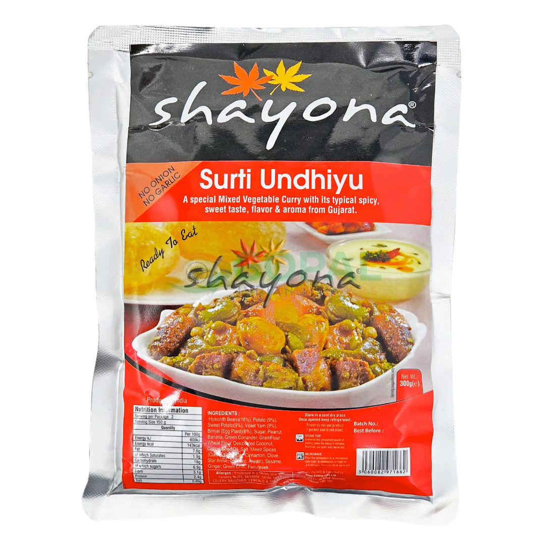 Shayona Surti Undhiyu 300g - Ready Meals