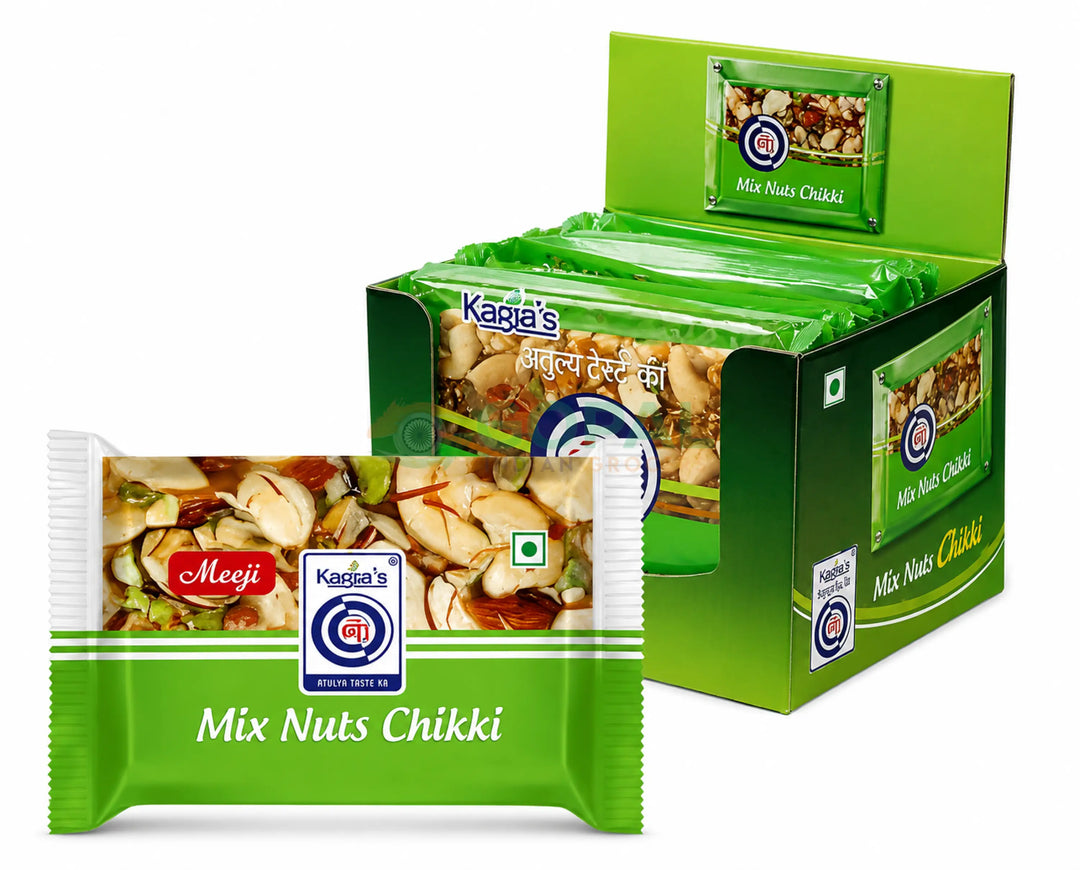 Shreeji Mixed Nuts Chikki 100g - Chikki