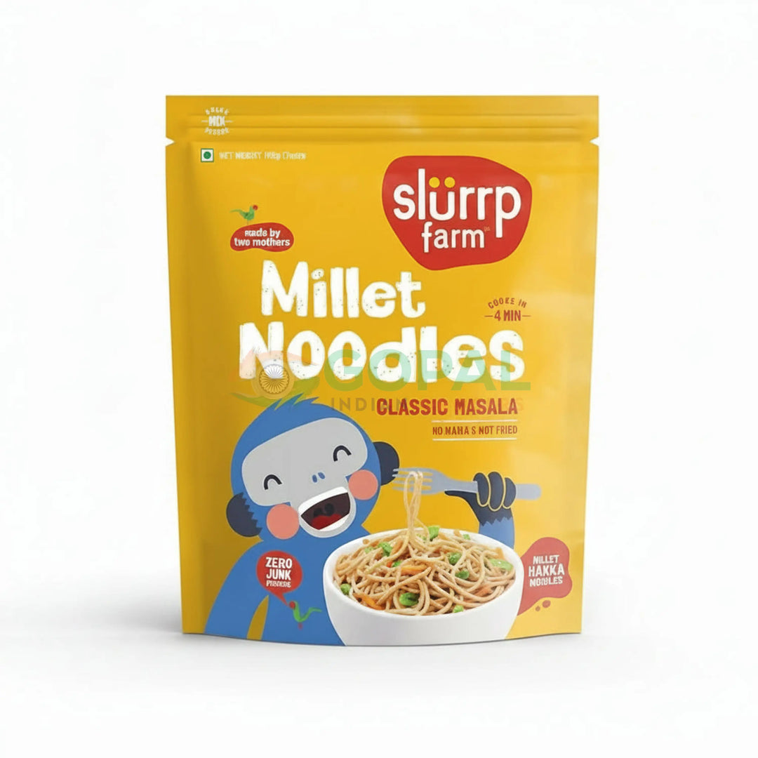 Slurrp Farm Classic Masala Millet Noodles 192g - Noodles