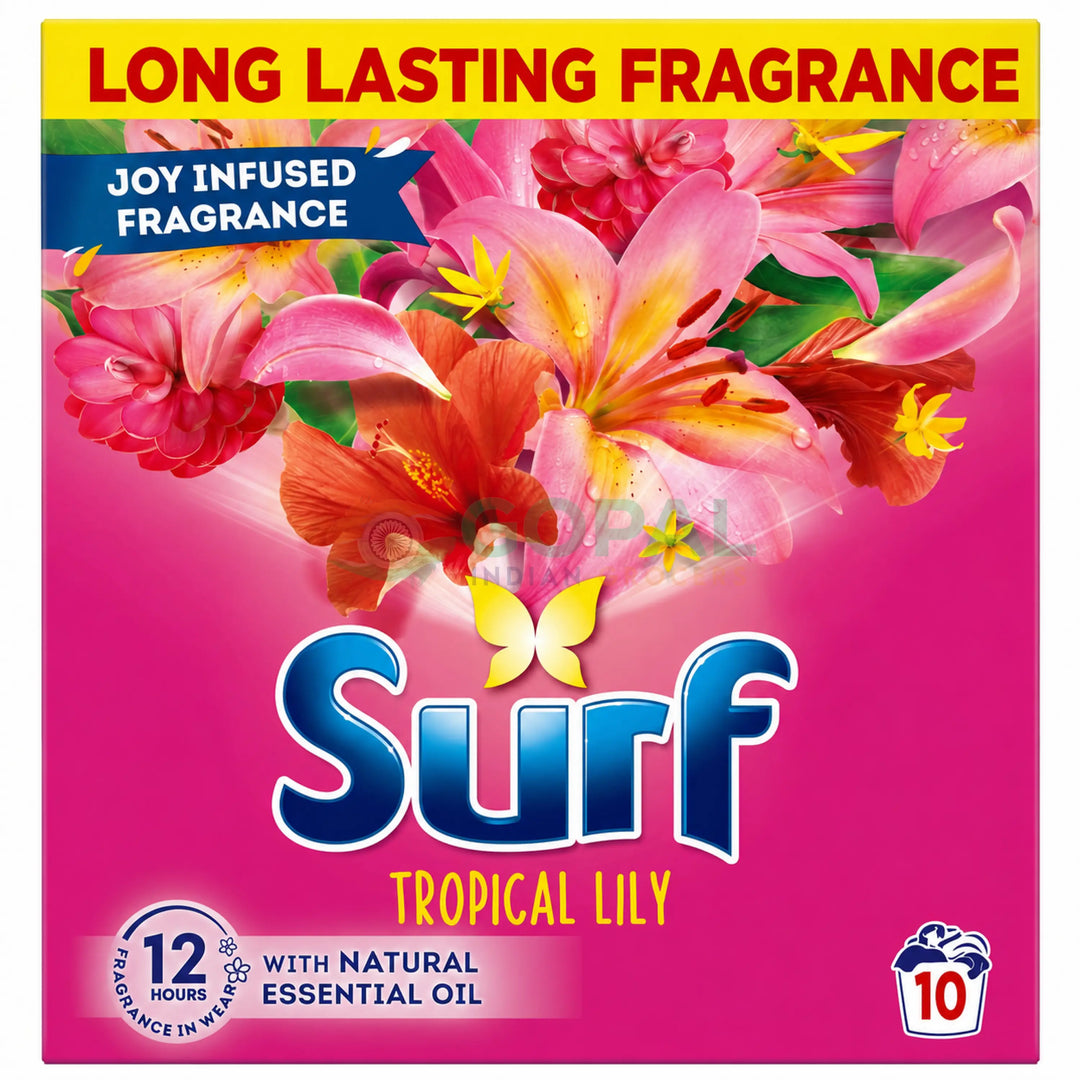 Surf Tropical Lily Laundry Powder 10 Washes - Cleaning Products