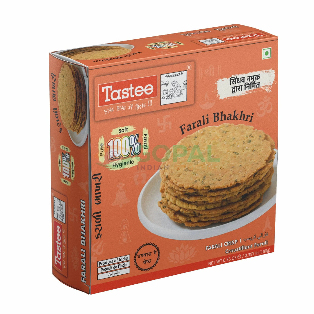 Tastee Farali Bhakri 180g - Farali Snacks