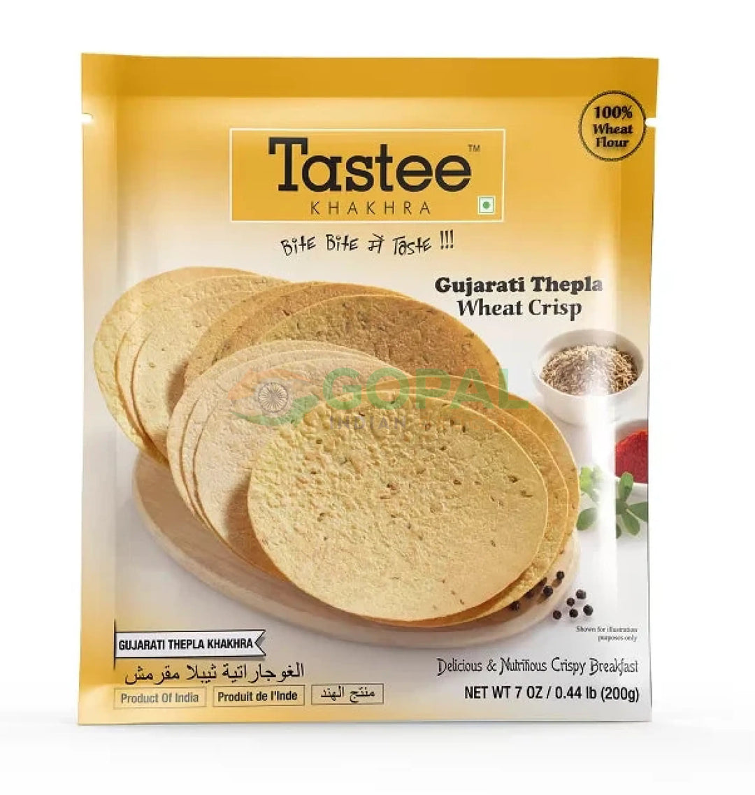 Tastee Gujarati Thepla Khakhra 200g - Khakhra