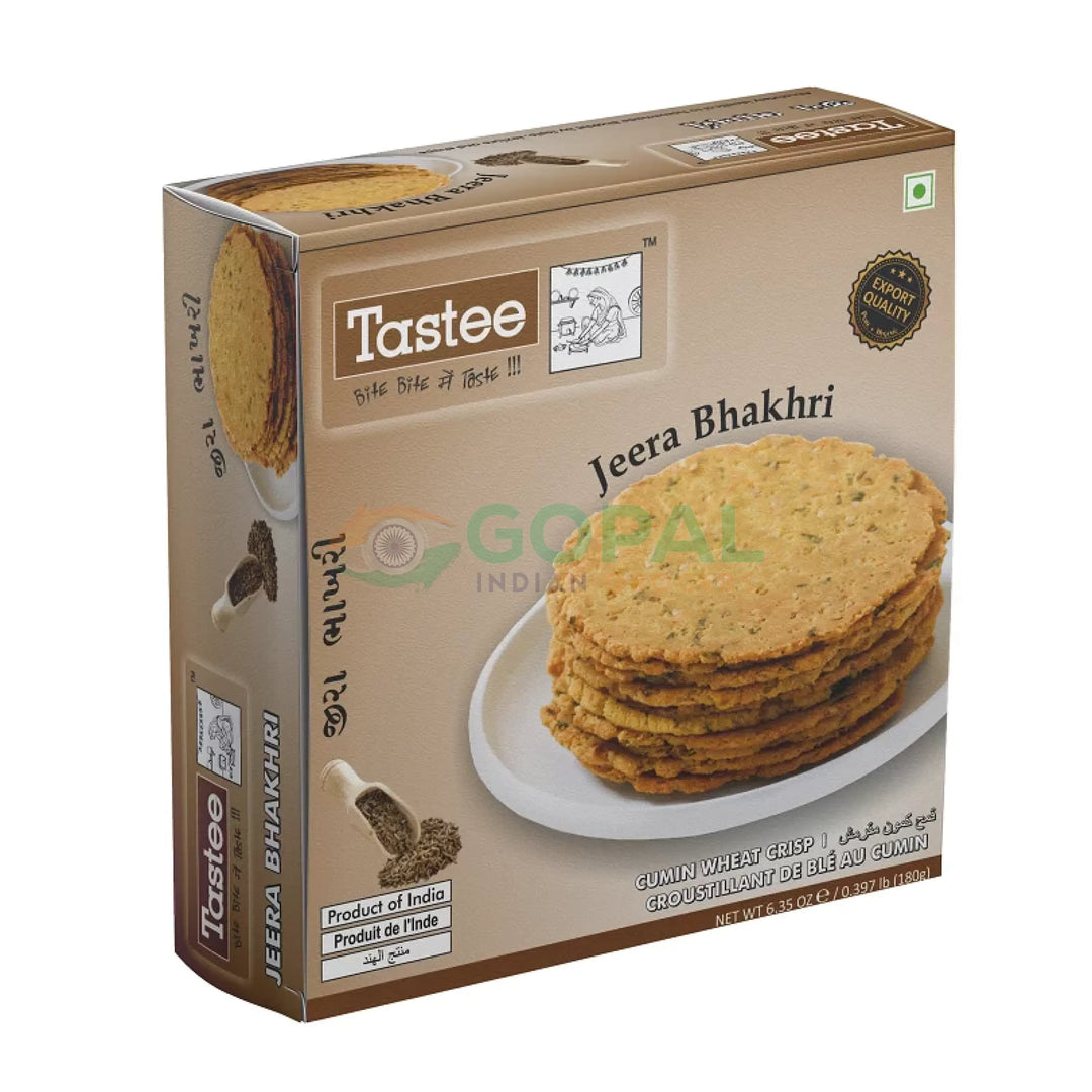 Tastee Jeera Bhakhri 180g - Bhakhri