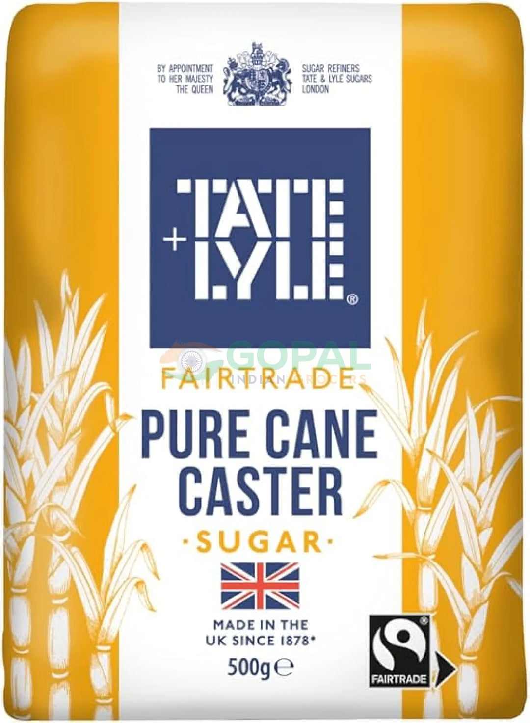 Tate & Lyle Pure Cane Caster Sugar 500g - Sugar