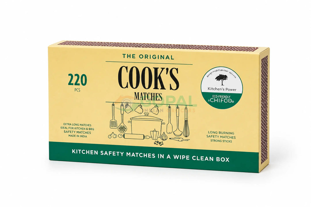The Original Cook’s Matches (220 Pcs) - Pooja Essentials