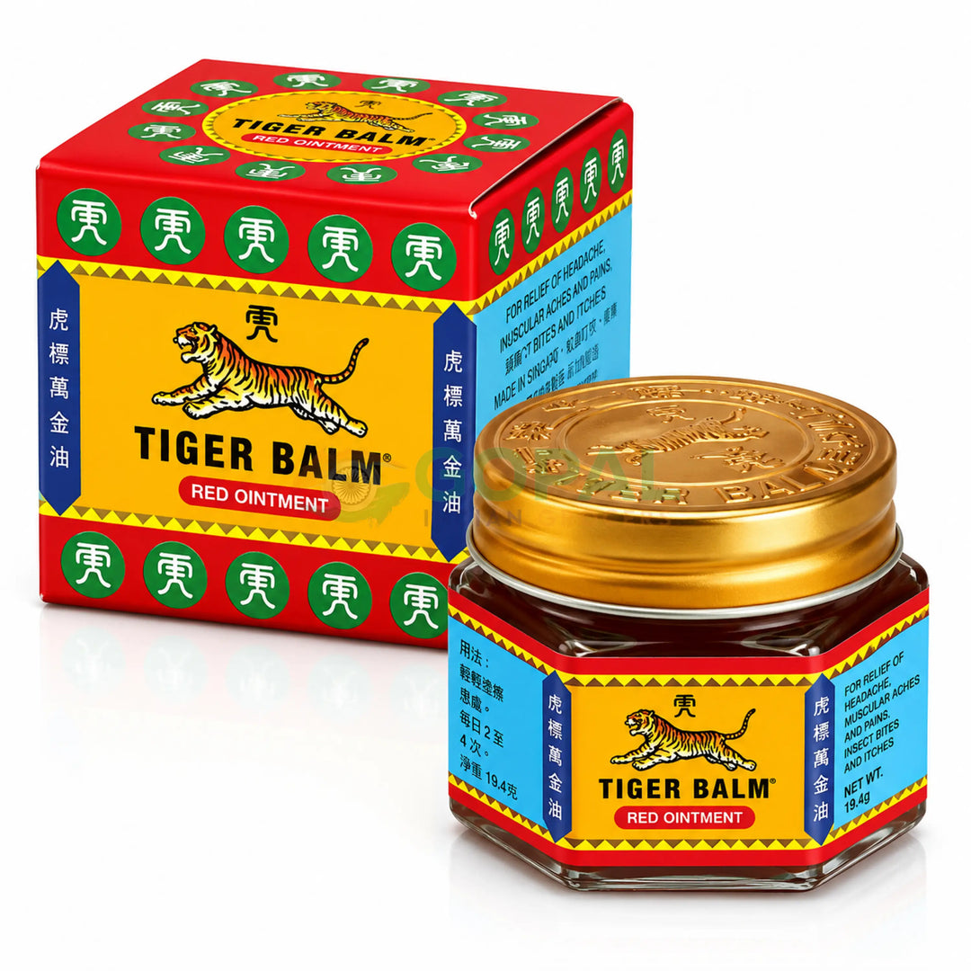 Tiger Balm Red Ointment 19g - Health & Herbal Products