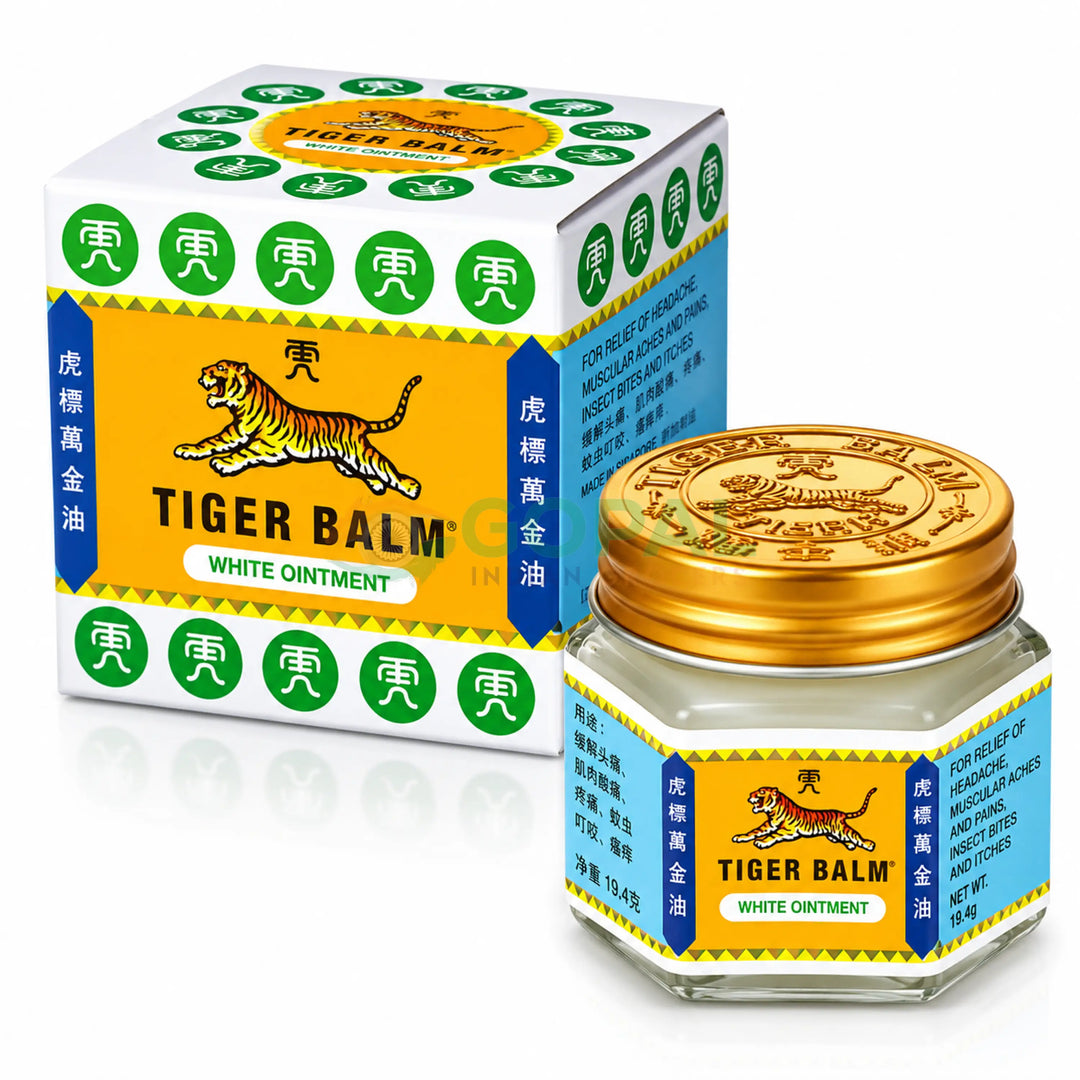 Tiger Balm White Ointment 19g - Health & Herbal Products