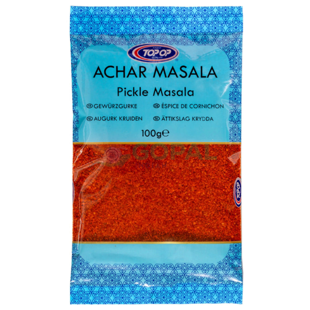 Top Op Achar Masala 100g - Blended Spices