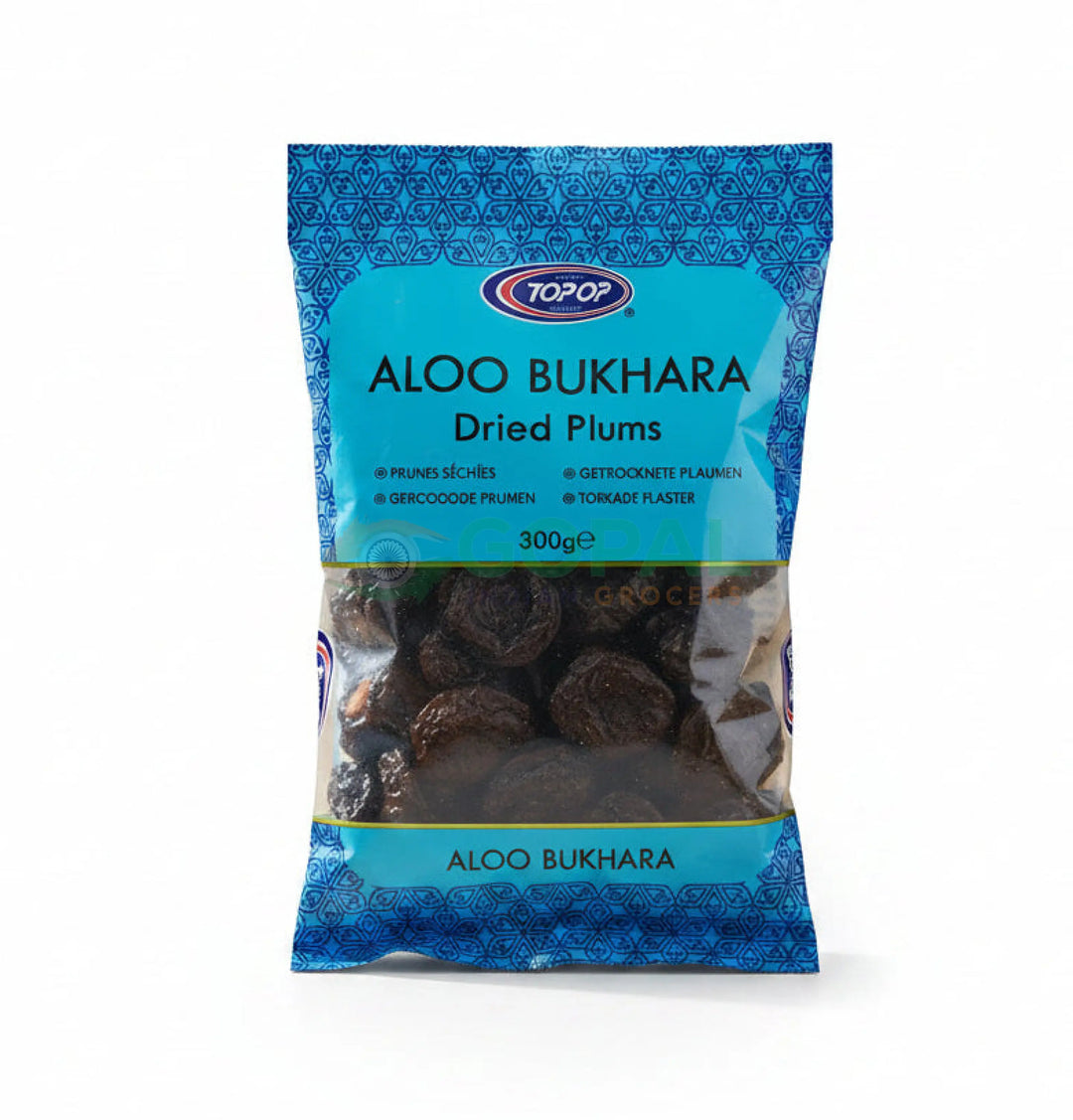TOP OP ALOO BUKHARA BLACK (DRY PLUMS) 300g