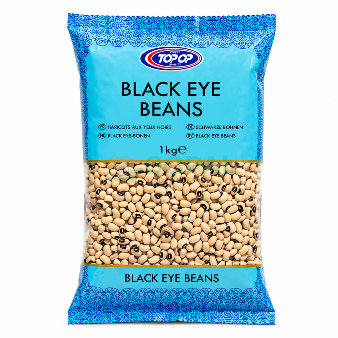 Top Op Black Eye Beans 1kg - Beans & Peas
