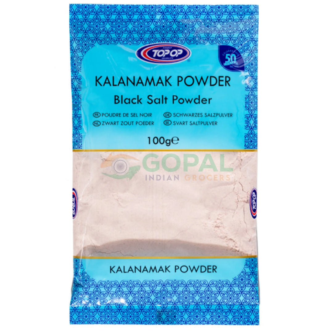 Top Op Black Salt Powder 100g - Salt