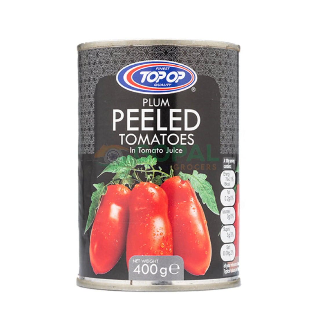 Top Op Canned Peeled Plum Tomatoes 400g - Canned Tomato